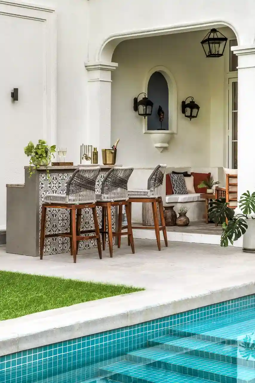 Outdoor Bar | Beleza Villa C by Lohono Stays