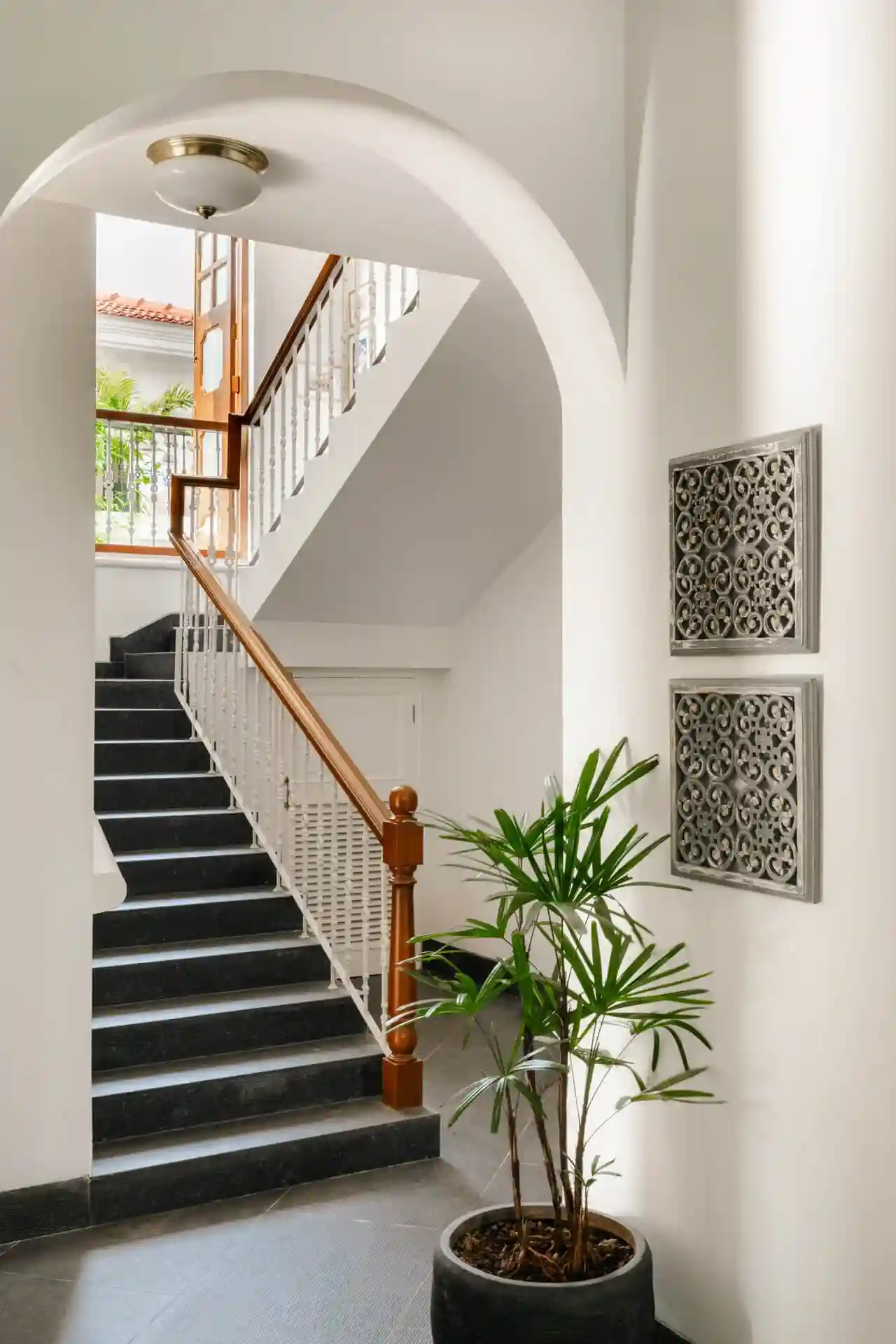 Staircase | Calisto Villa B by Lohono Stays