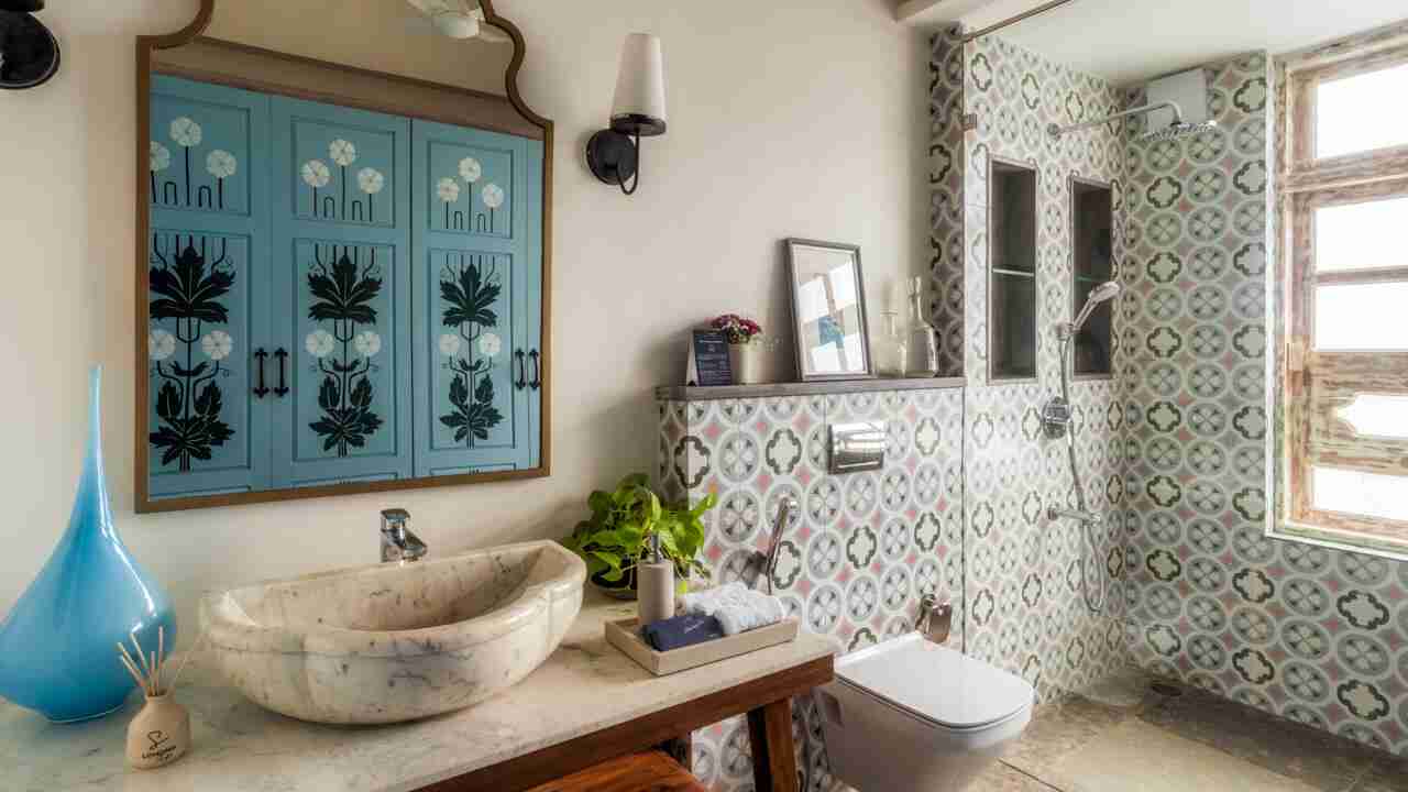 Bathroom 1 | Calisto Villa E, Goa by Lohono Stays