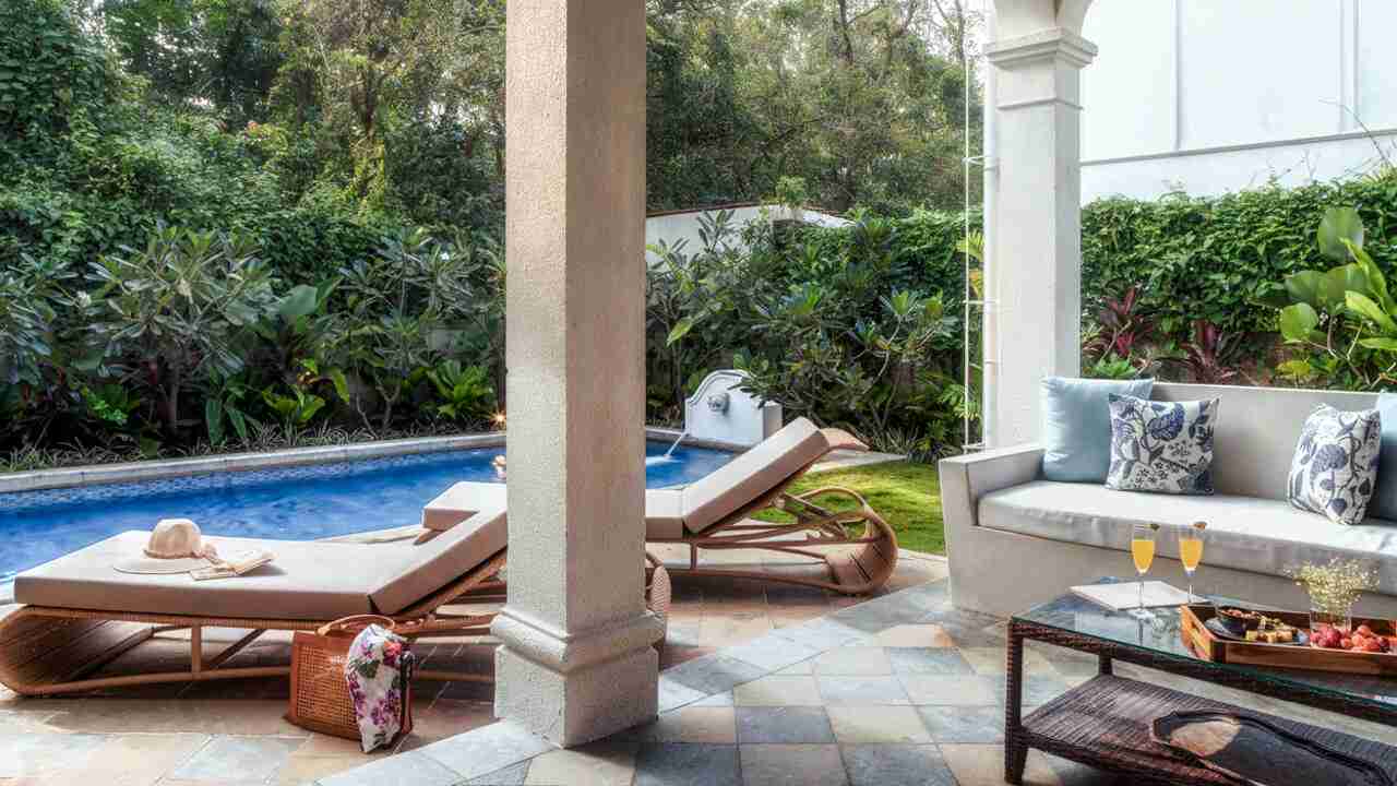 Poolside | Calisto Villa E by Lohono Stays