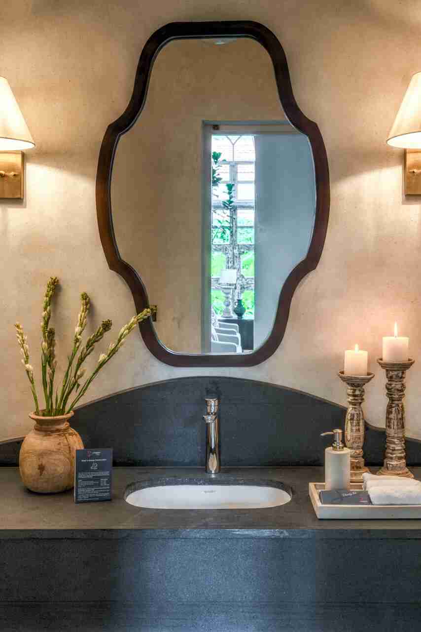 Powder Room | Calisto Villa E by Lohono Stays