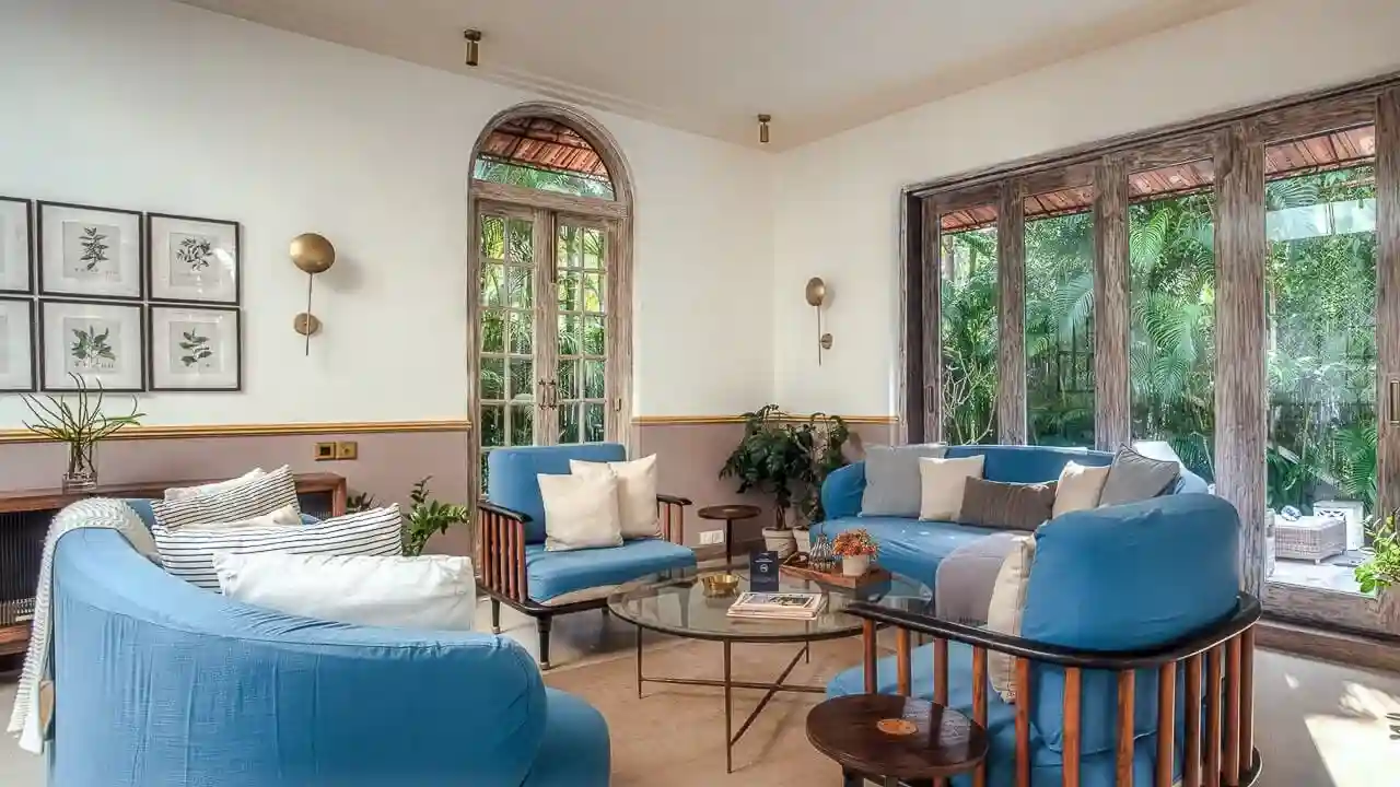 Living Area | Villa In Goa - Castello Villa 2 by Lohono Stays