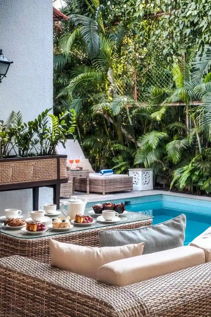 Outdoor Sitting Area | Castello Villa 2 by Lohono Stays