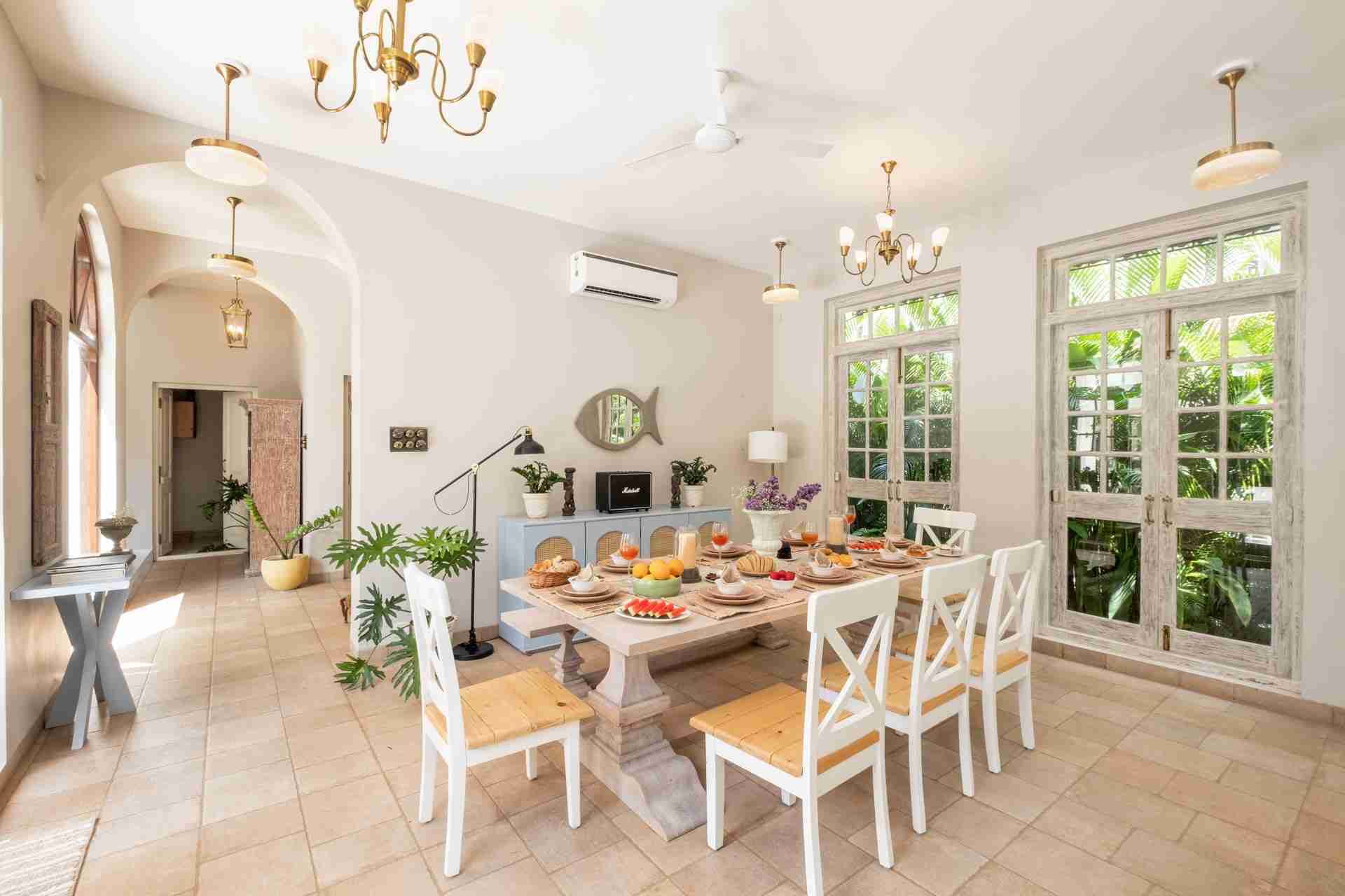 Castello Villa 5 - Dining area