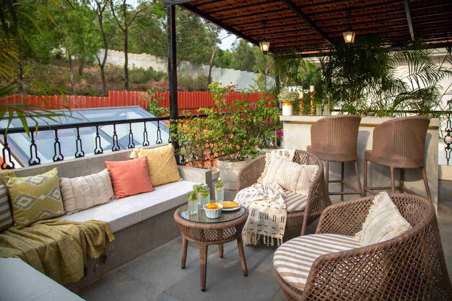 Colina - Villa H - Terrace bar