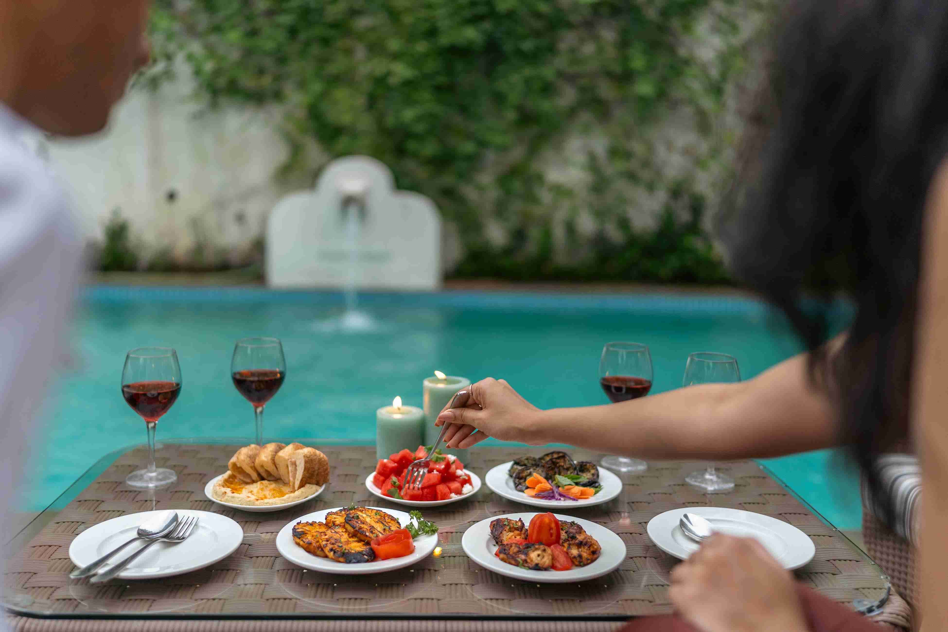 Colina - Villa H - Wine and cheese