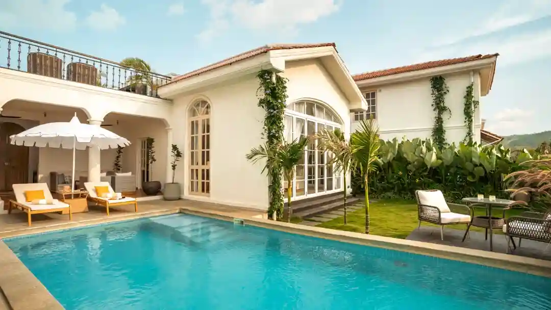 Villa Facade | Enia Villa C | Goa