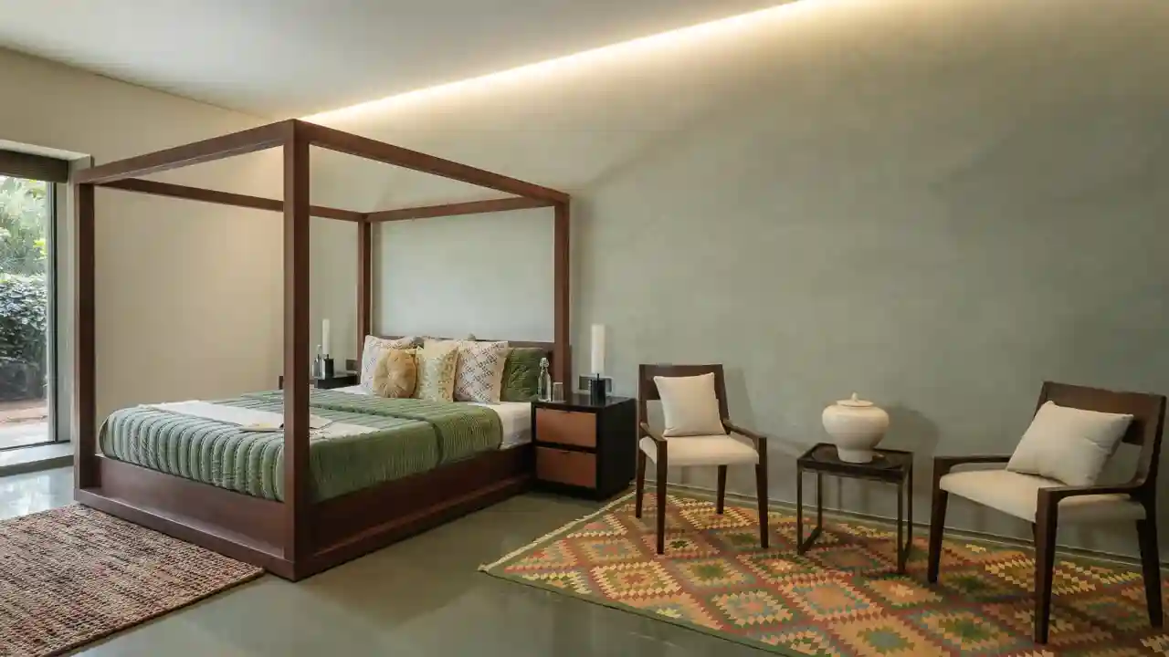 Master Bedroom | Gomati by Lohono Stays