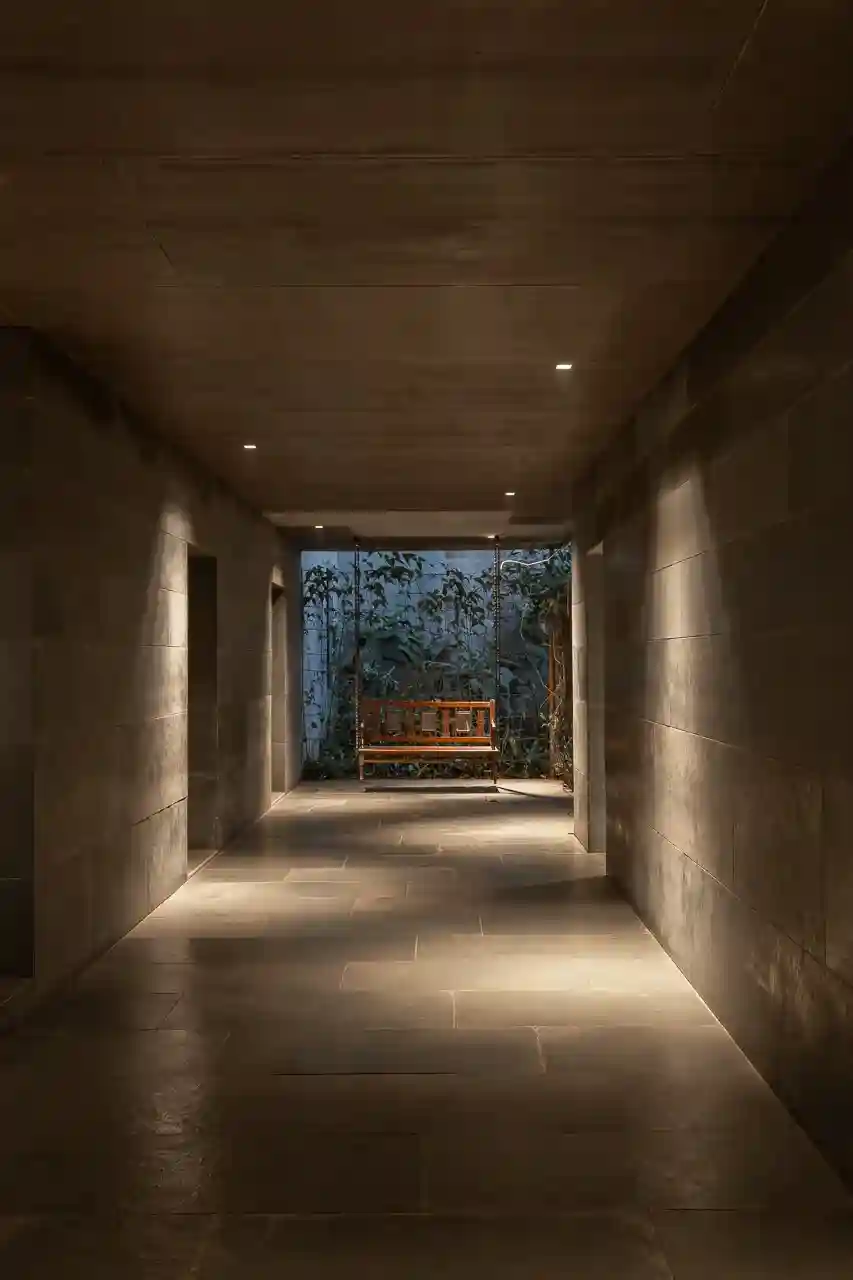 Spacious Lobby | Gomti by Lohono Stays