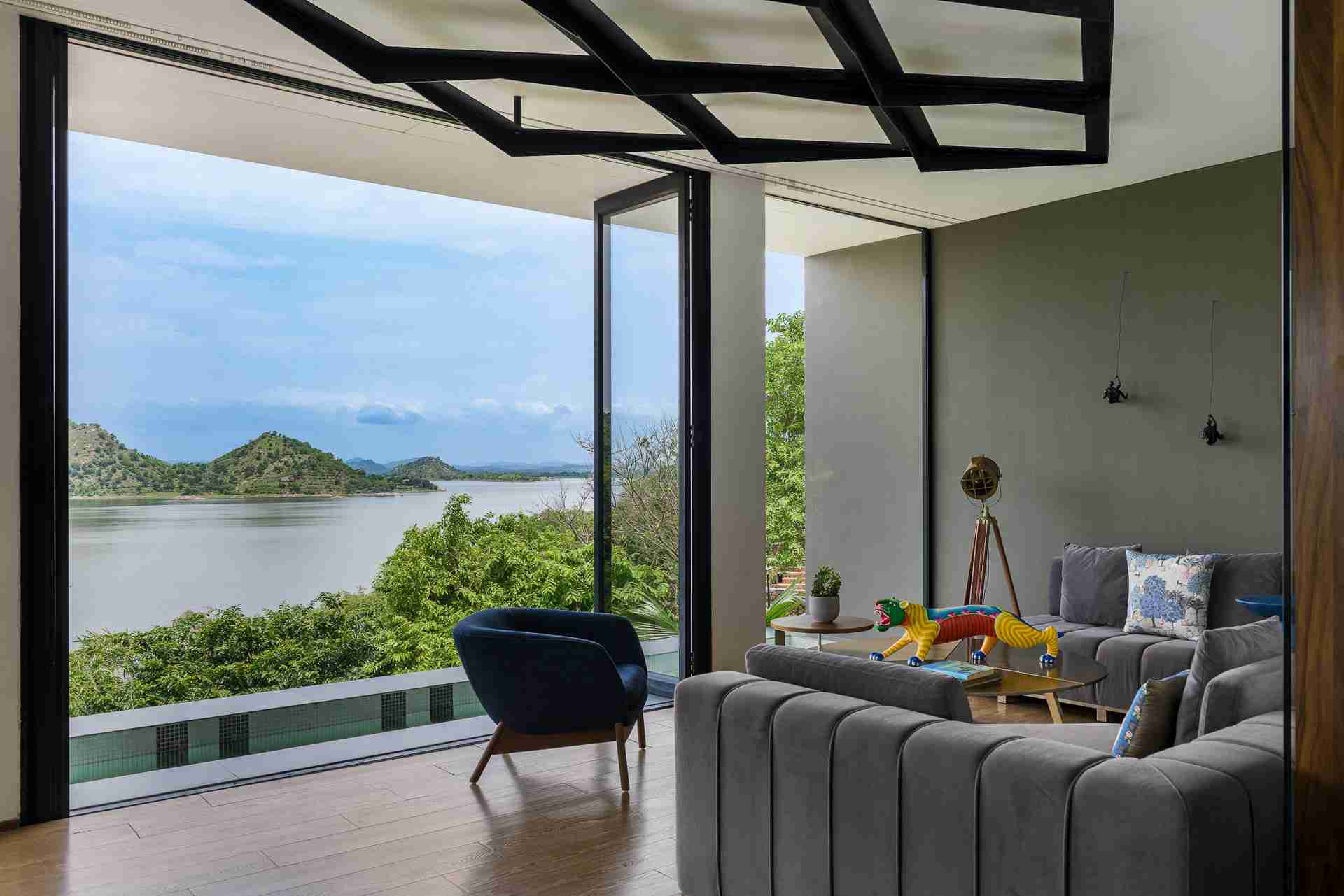 Living Area - Lohono Stay