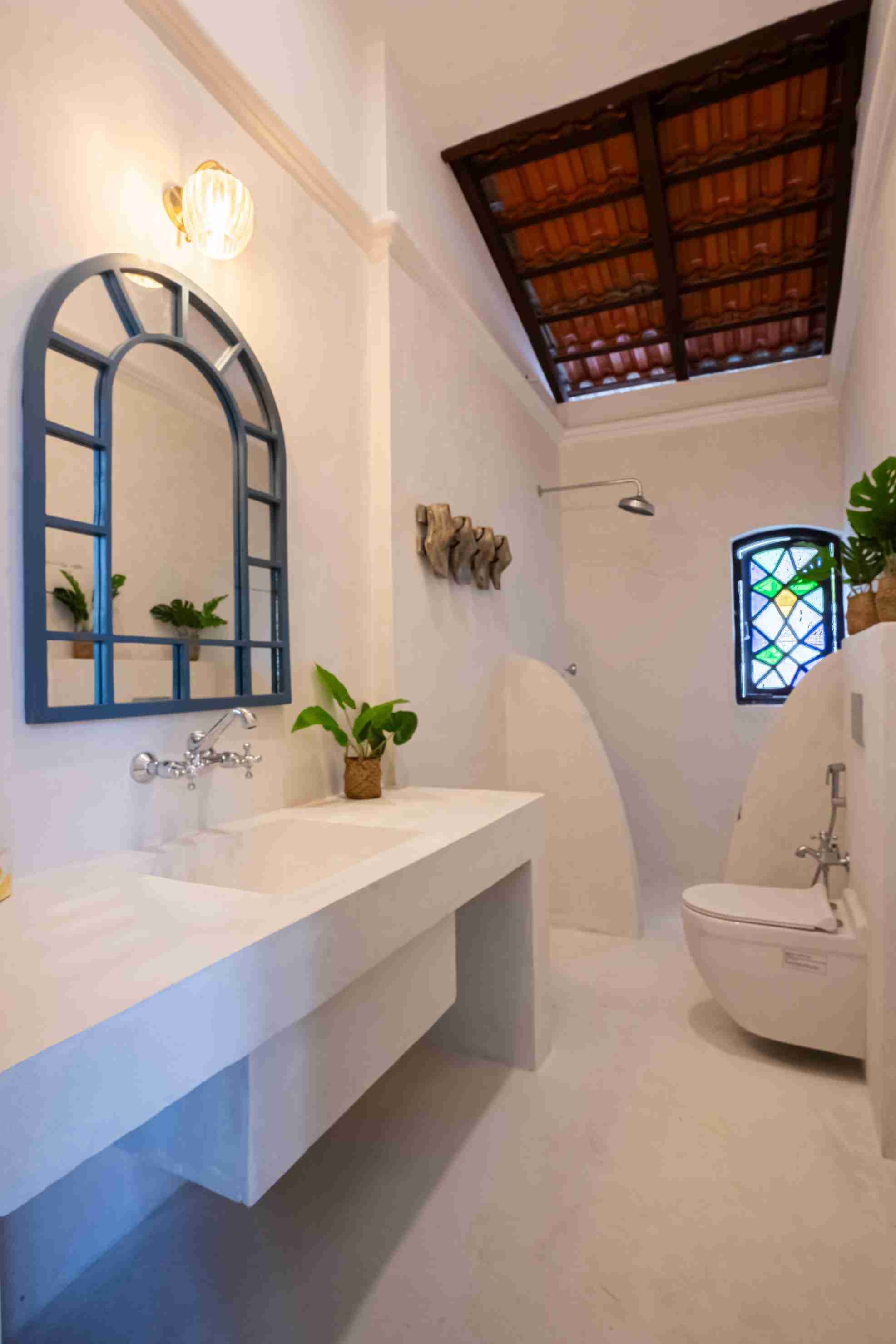 Earthy bathroom | Maison 9