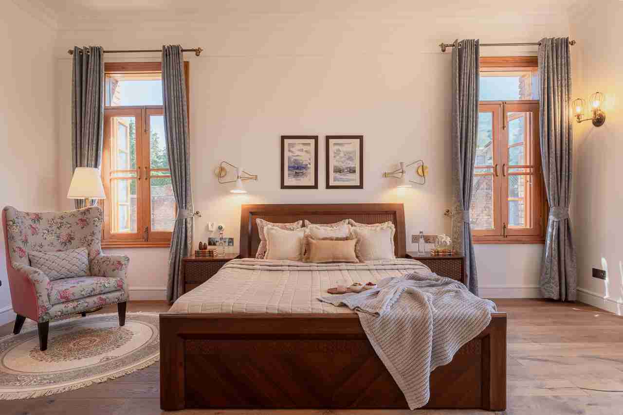 Bedroom | Ground Floor - Noor, Srinagar by Lohono