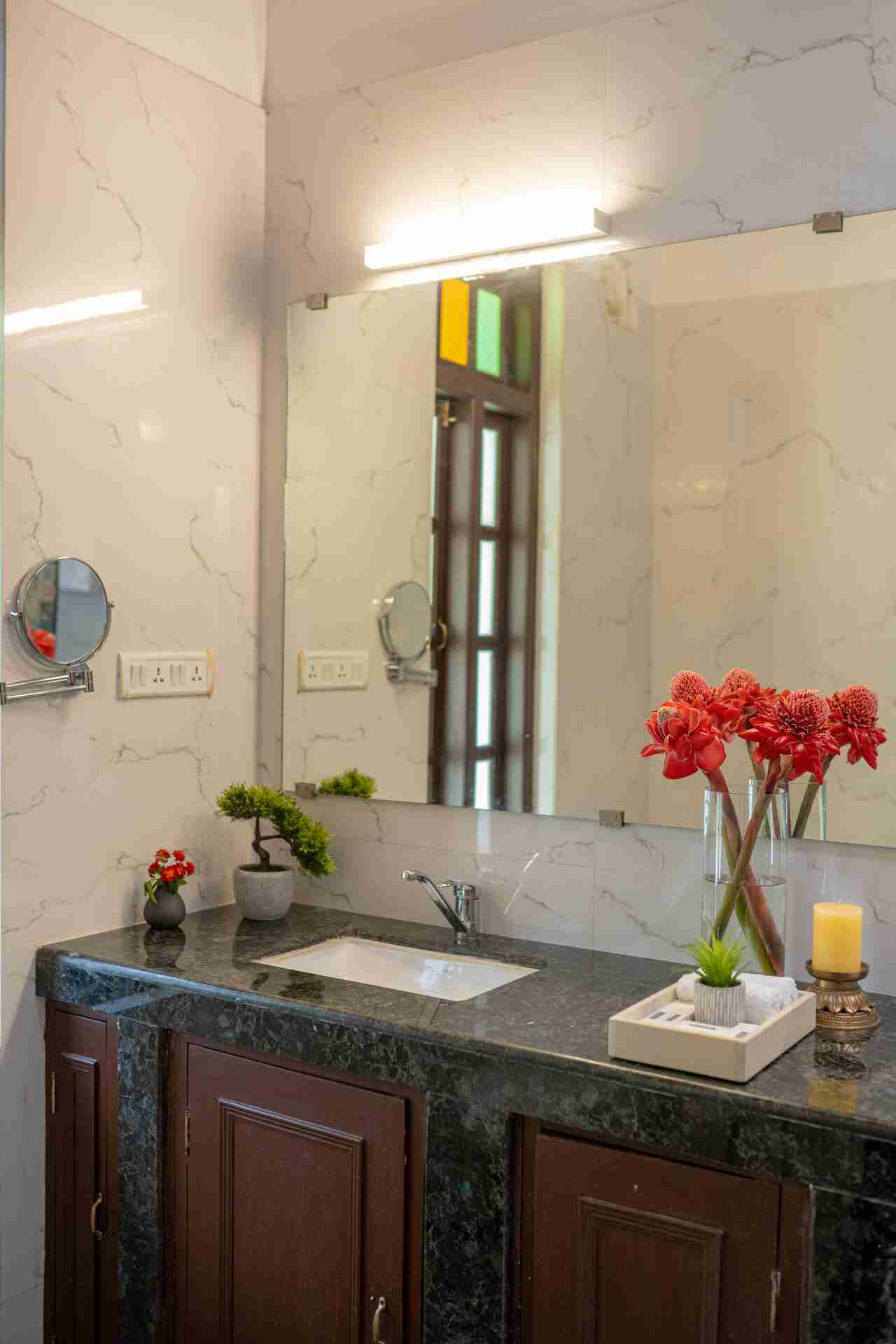 Master Bathroom | NP Villa, Coorg
