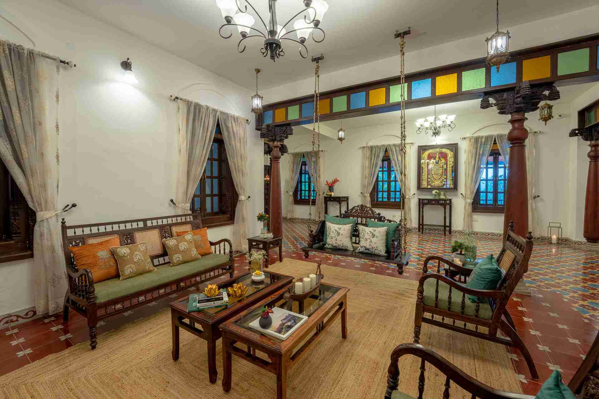 Living Area | NP Villa, Coorg