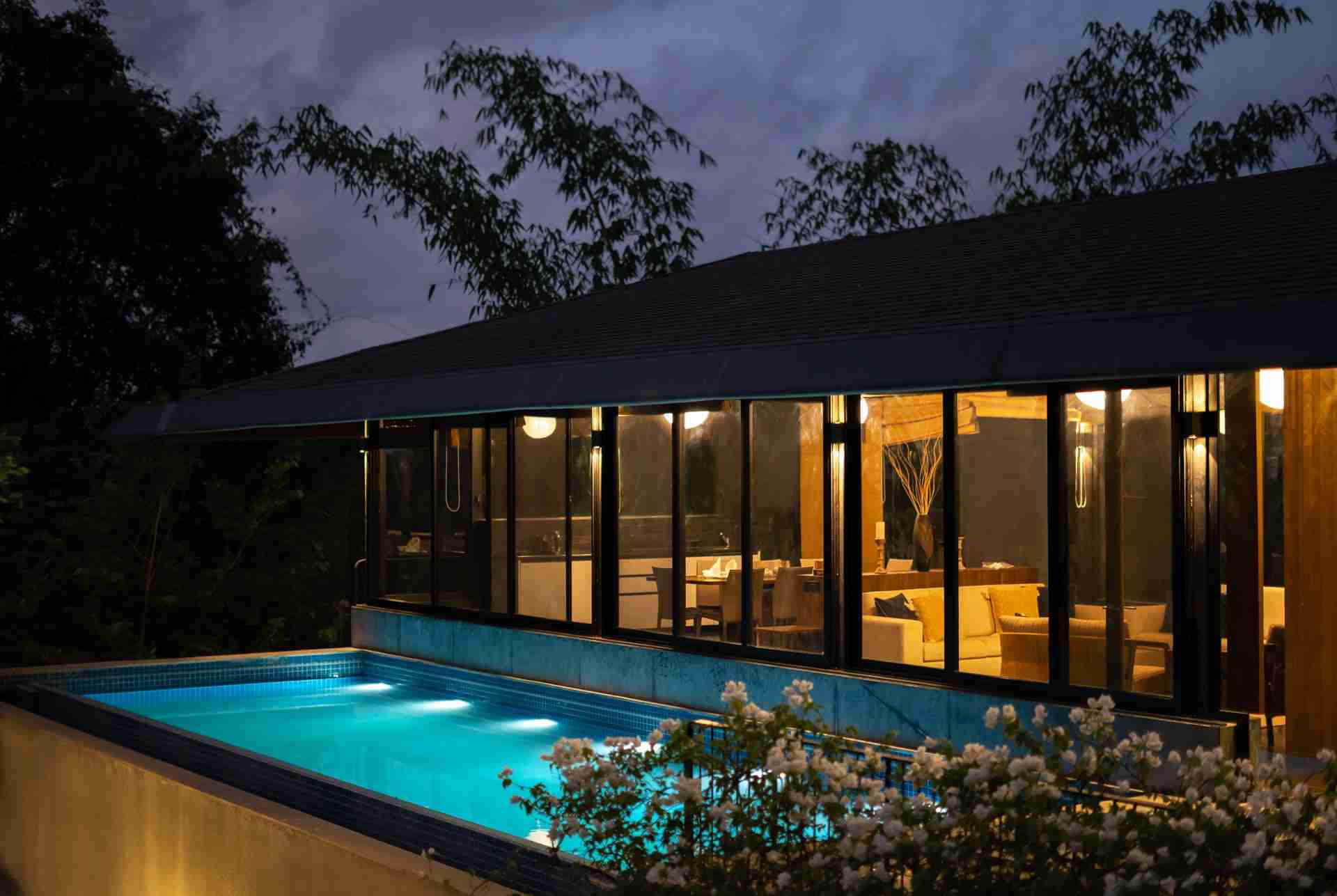 Orchard House - Night view