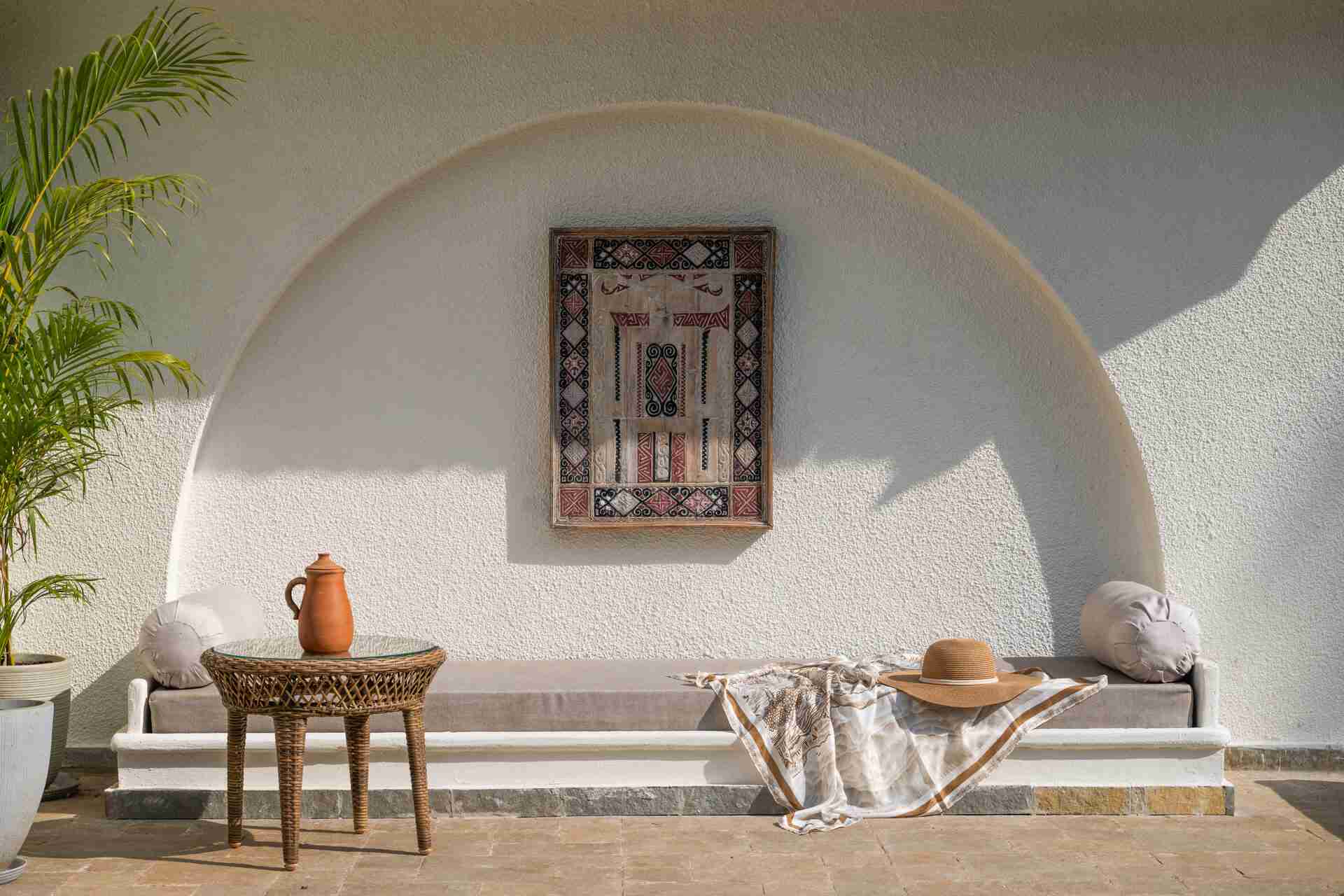 Poolside Seating - Regato E Villa in Goa | Lohono Stays