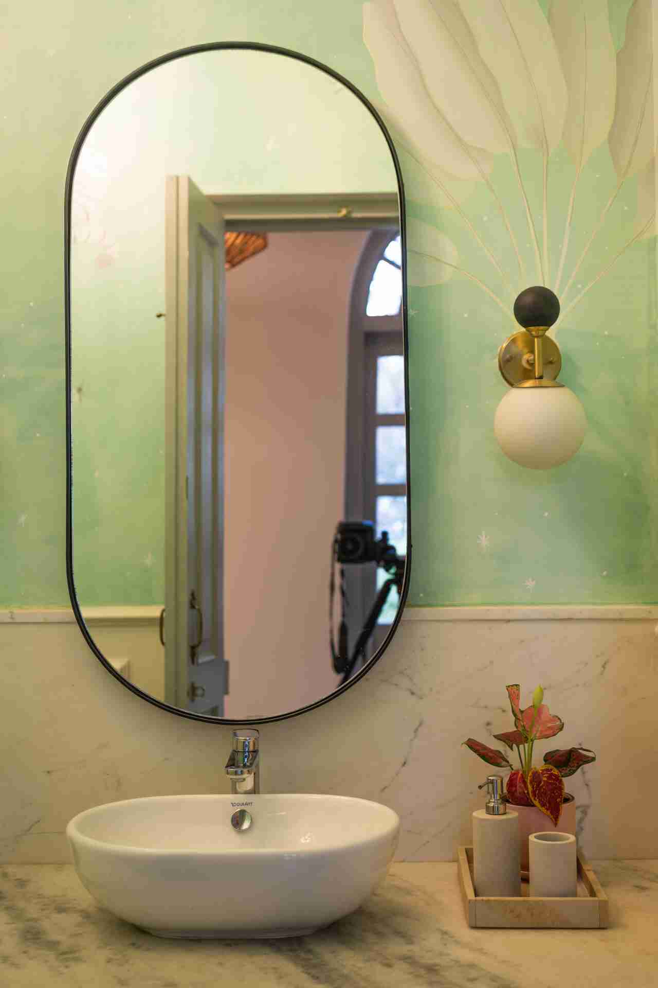 Luxury Powder Bathroom - Regato E Villa in Goa | Lohono Stays