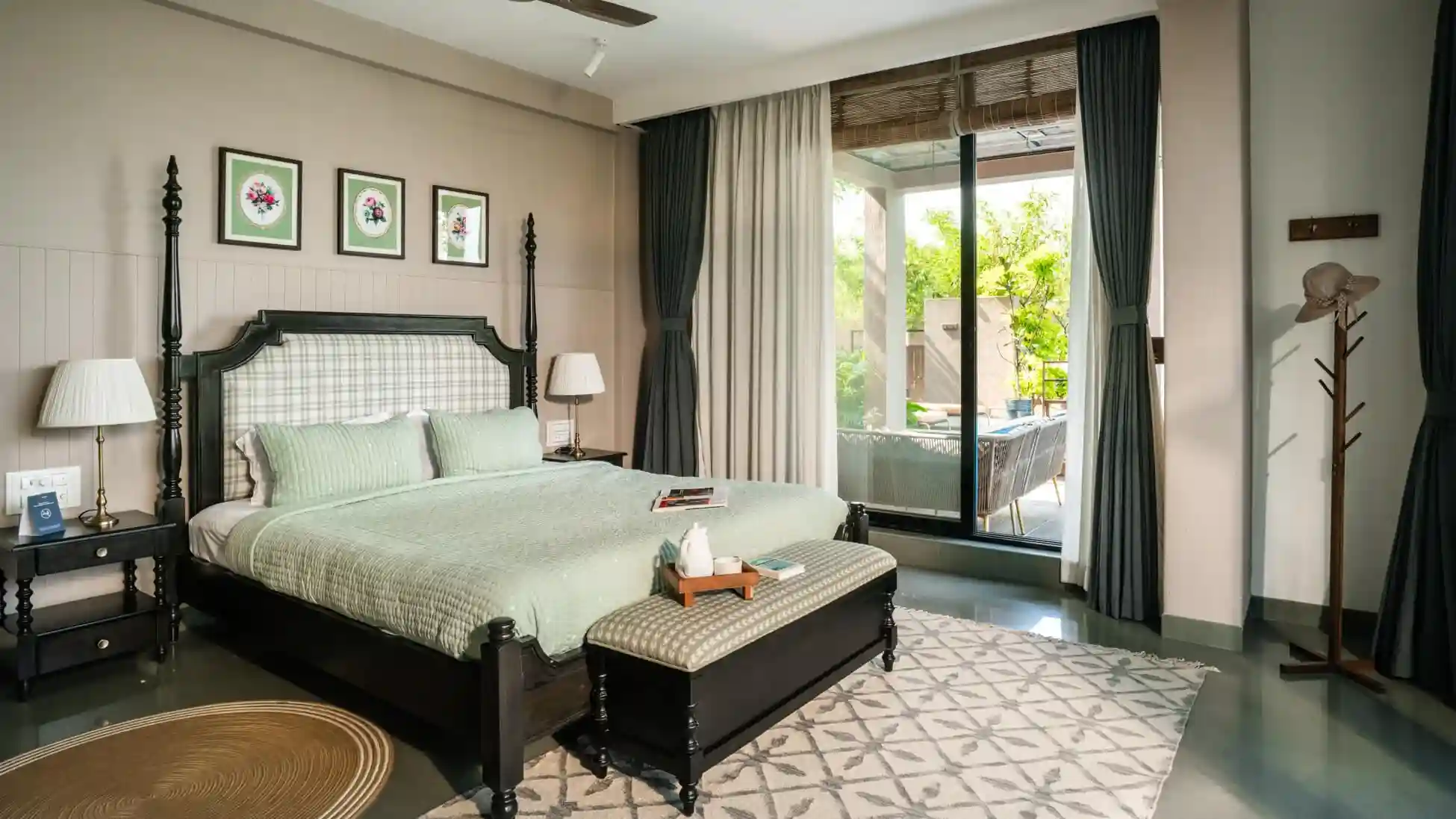 Poolside Bedroom | Rigveda Villa | Lonavala