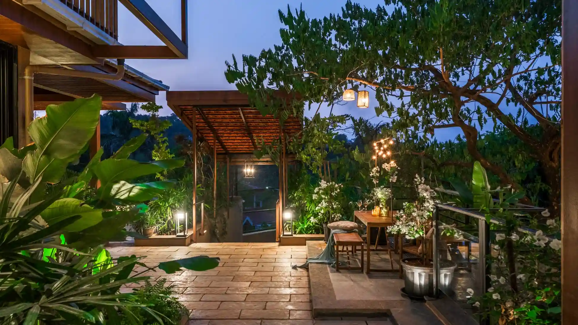 Evening Facades | Rigveda Villa | Lonavala
