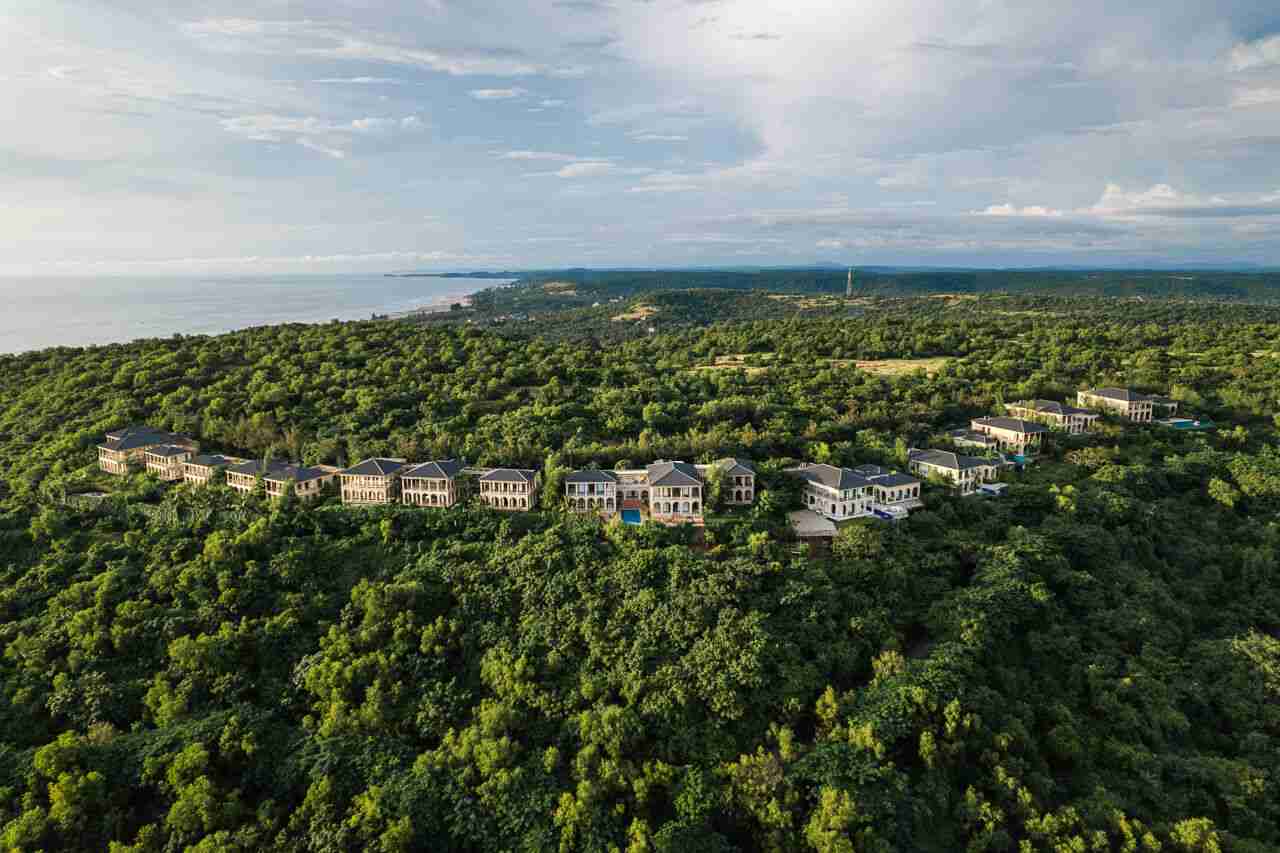 Aerial View | Sacri Borod Hill 4 by Lohono Stays 