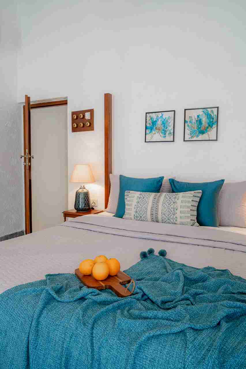 Bedroom 2 | Villa Santorini in Alibaug