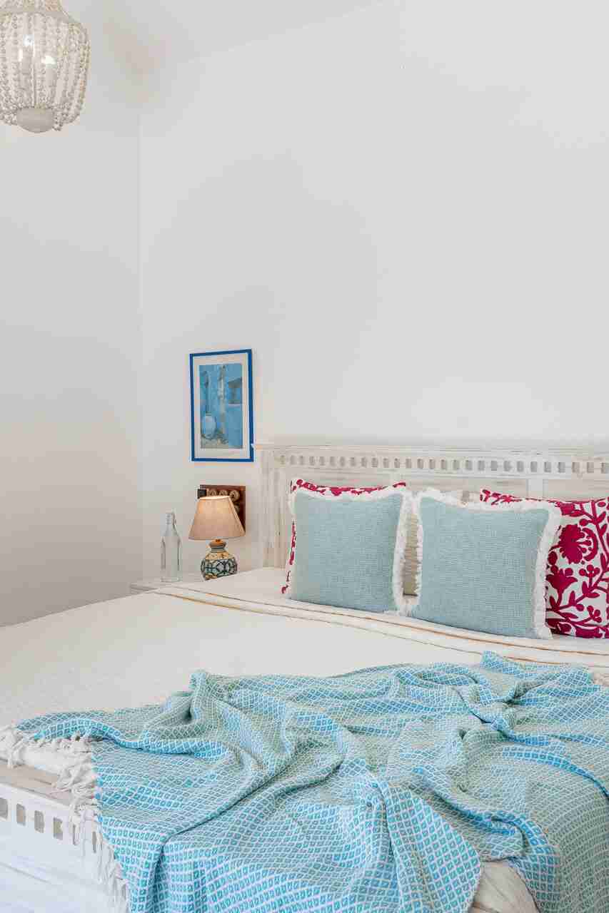 Bedroom 4 | Villa Santorini in Alibaug