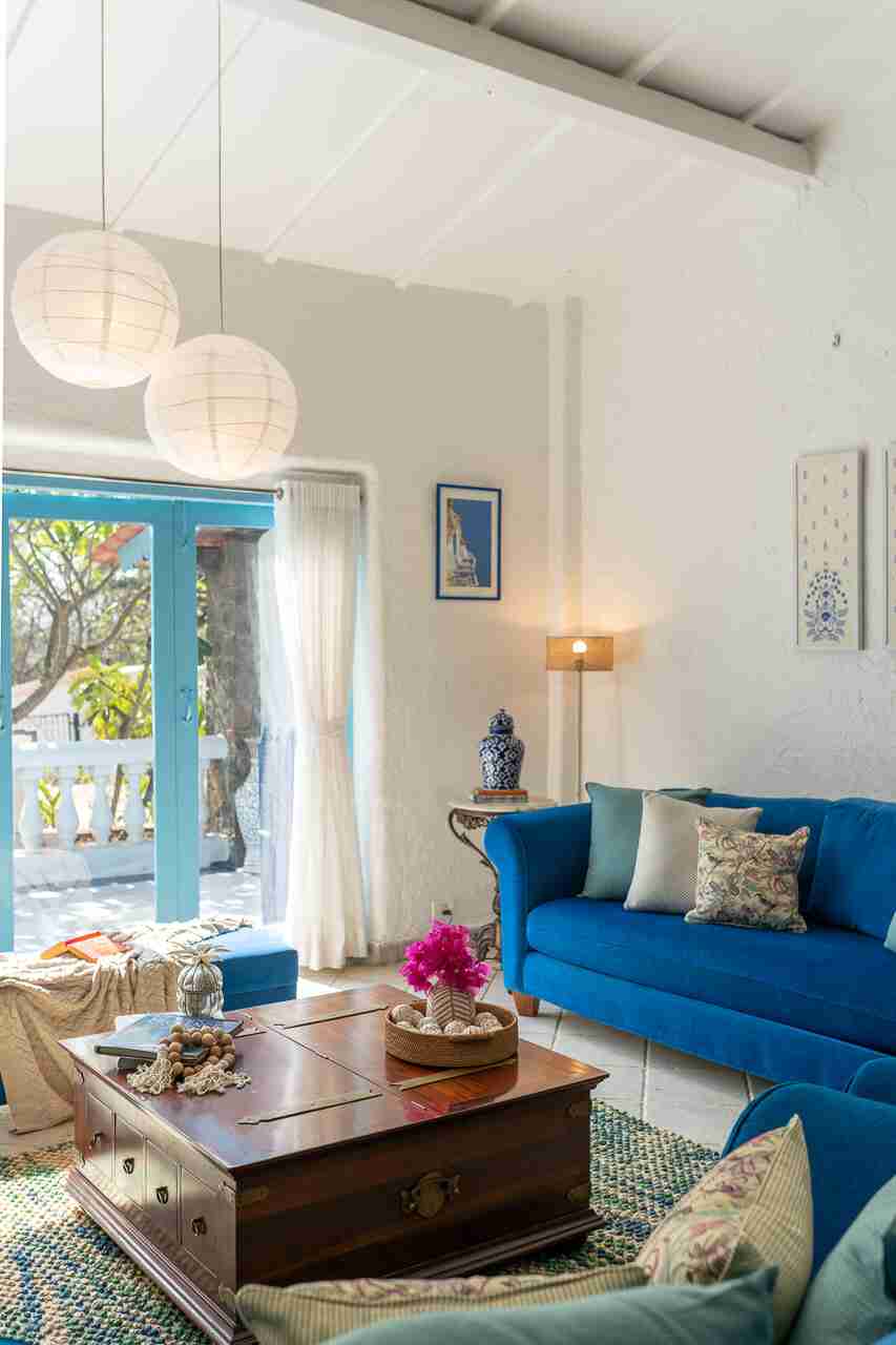 Villa with Private Living Area | Villa Santorini in Alibaug