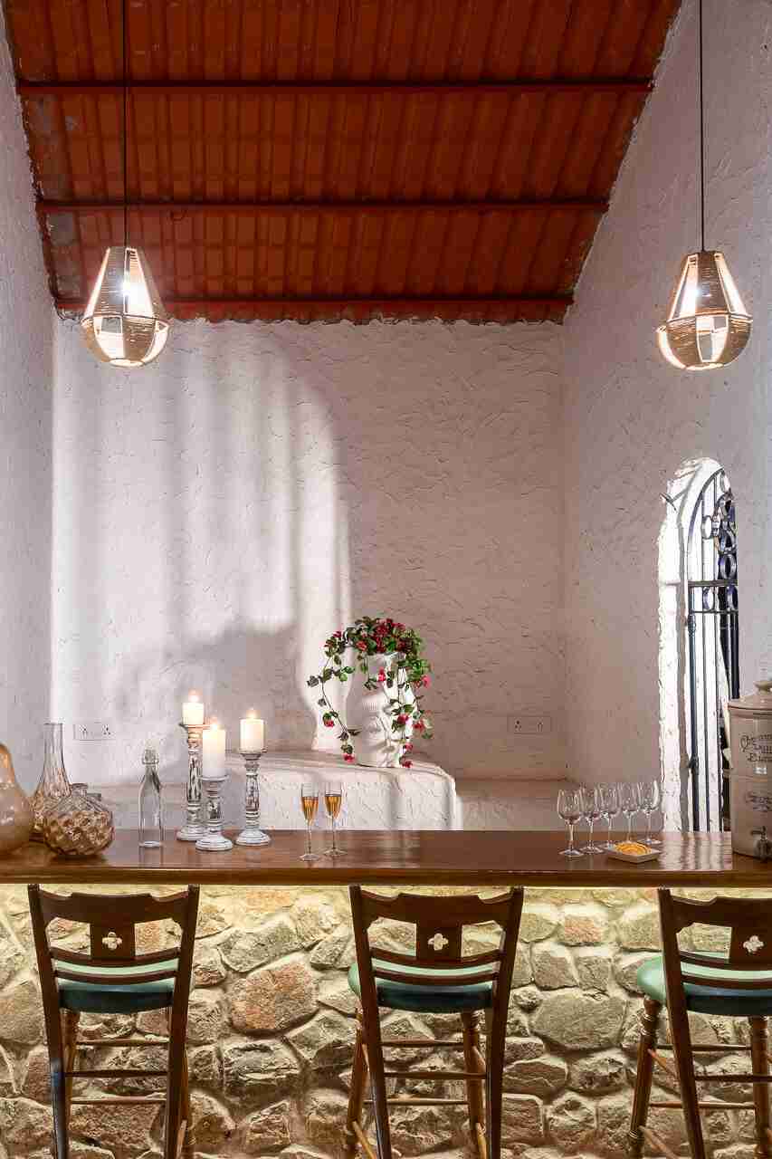 Villa With Bar Area | Villa Santorini in Alibaug