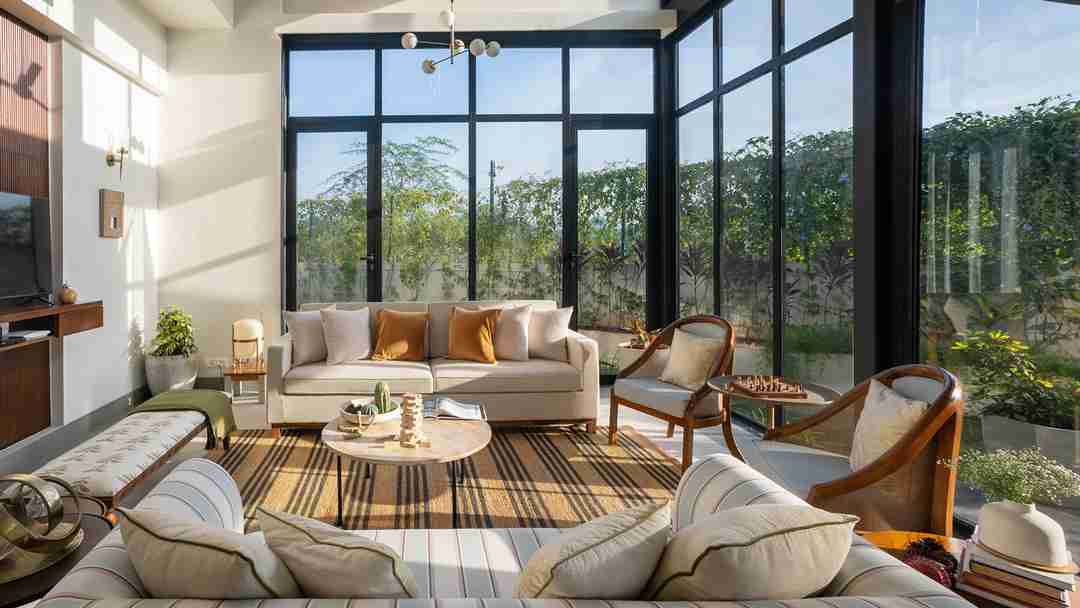 Living Room | Siena D Villa in Alibaug