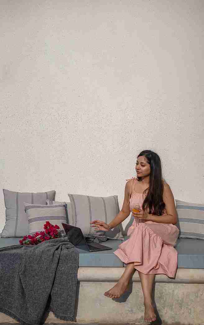 Lounge by the Pool | Siena D Villa in Alibaug