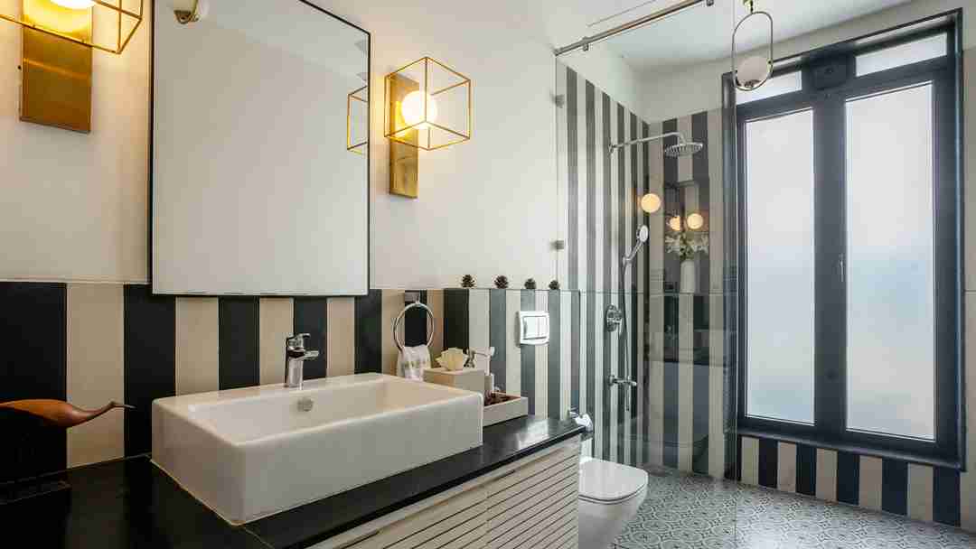 Bathroom 1 | Siena D Villa in Alibaug