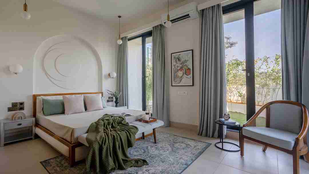 Bedroom 1 | Siena D Private Villa in Alibaug