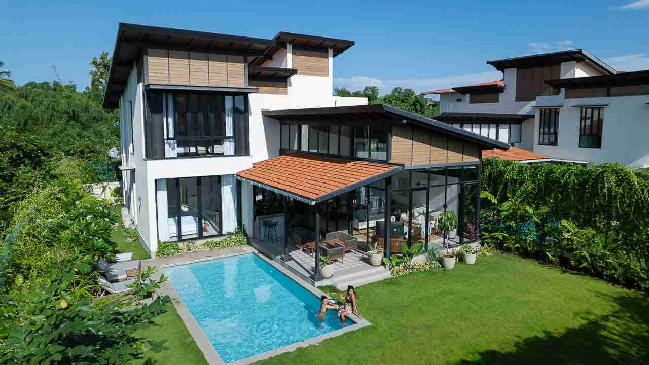 Aerial View | Siena Villa G by Lohono Stays