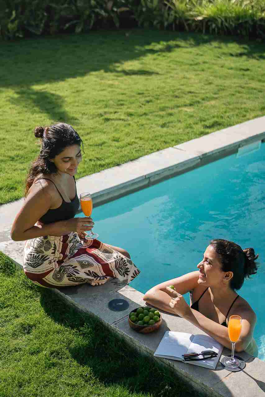 Poolside Area | Siena Villa G by Lohono Stays