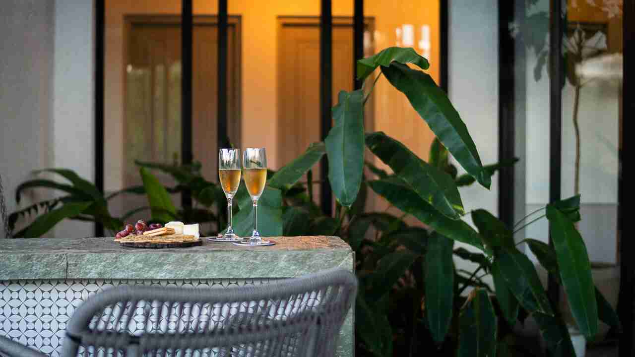 Bar Area | Siena Villa G by Lohono Stays 