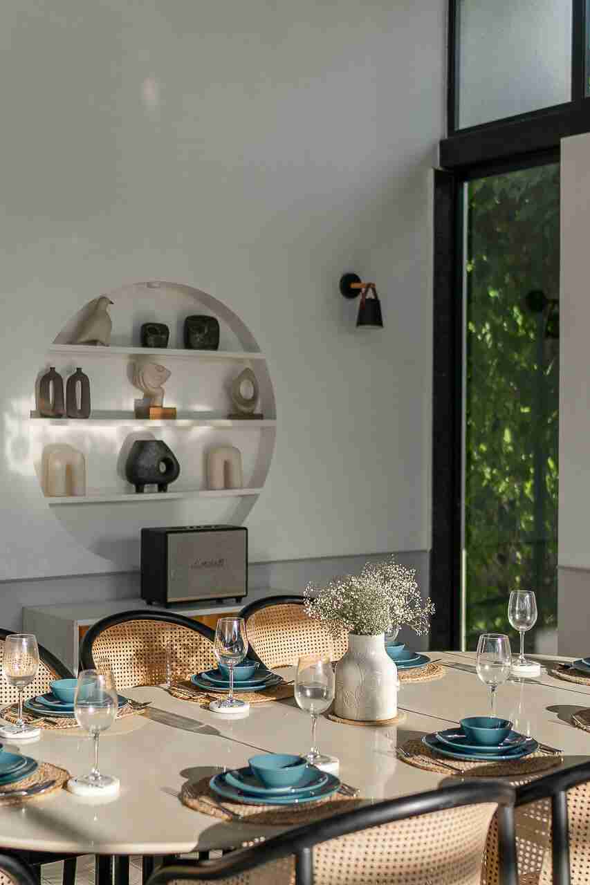 Dining Area | Siena Villa G by Lohono Stays 