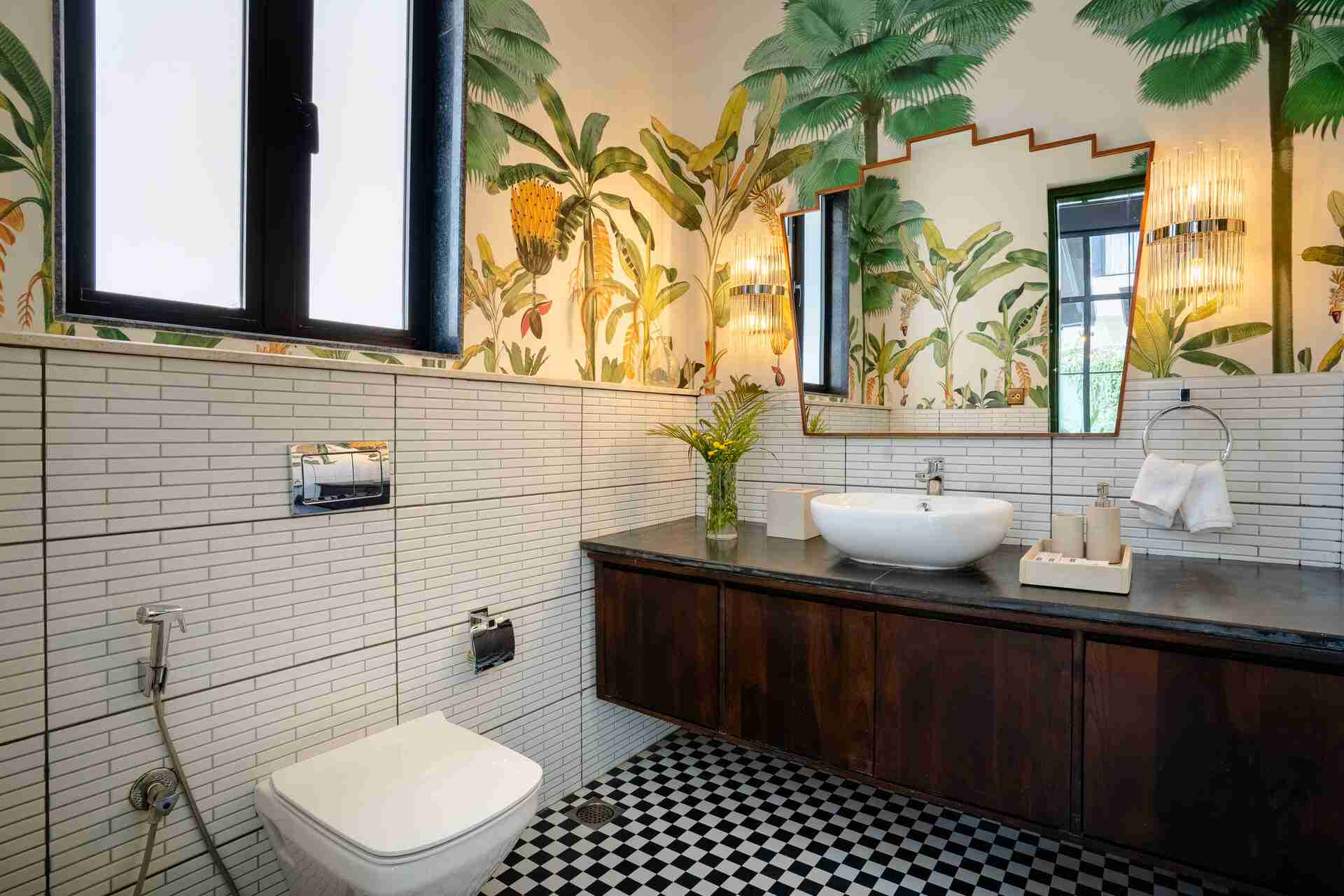 Powder Bathroom | Siena A - Villa In Alibaug | Lohono Stays