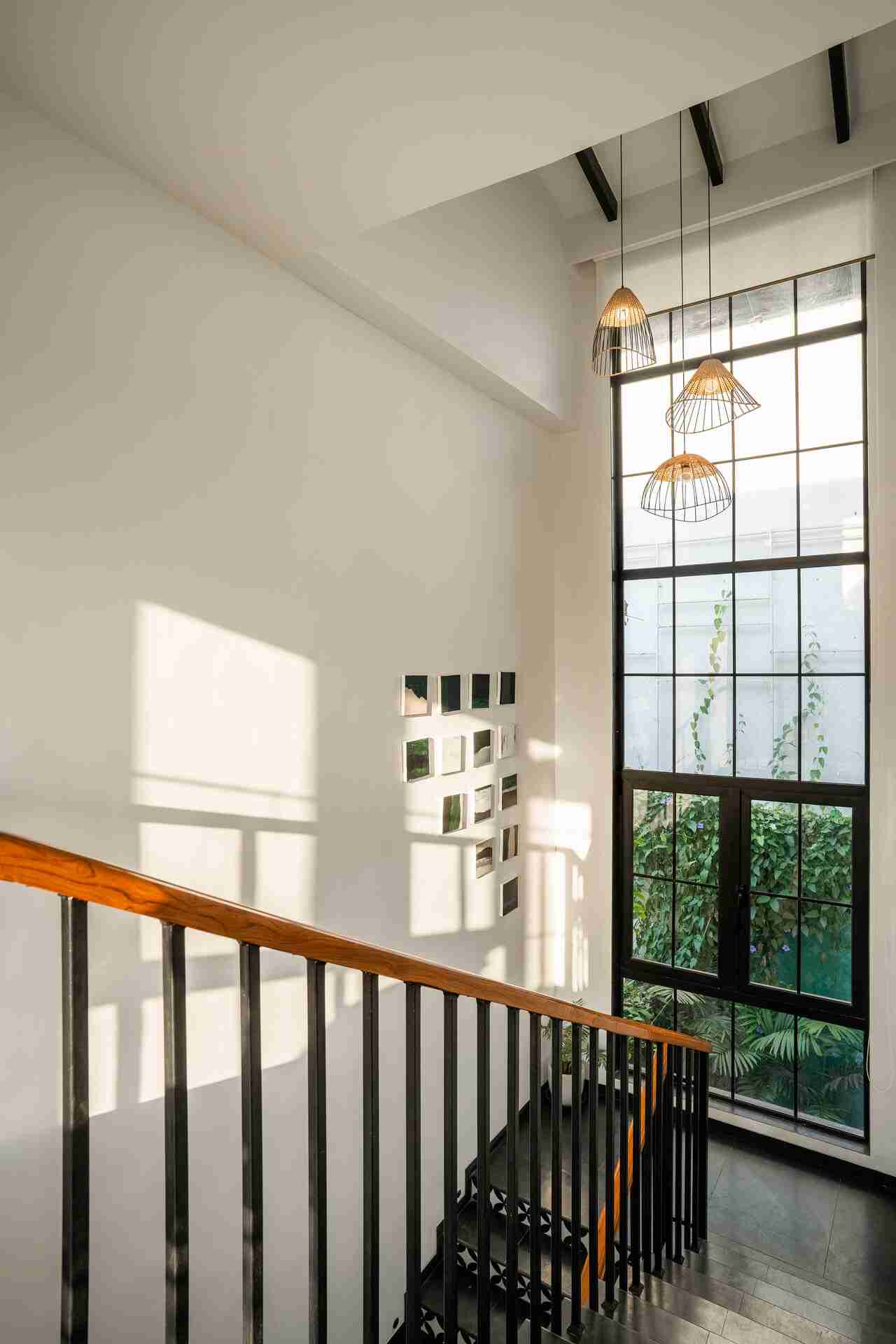 Sunlit Staircase | Siena A - Villa In Alibaug | Lohono Stays