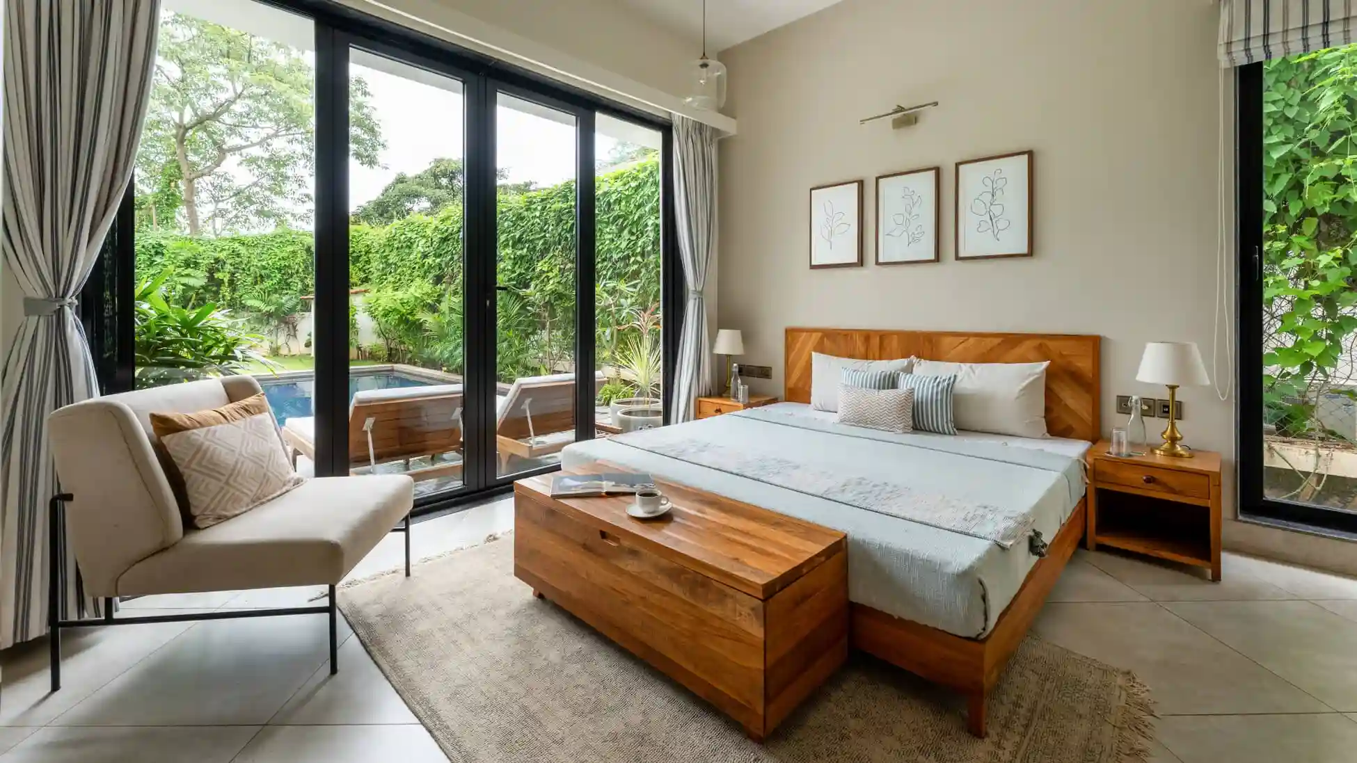 Bedroom 2 | Villa in Alibaug - Siena Villa B