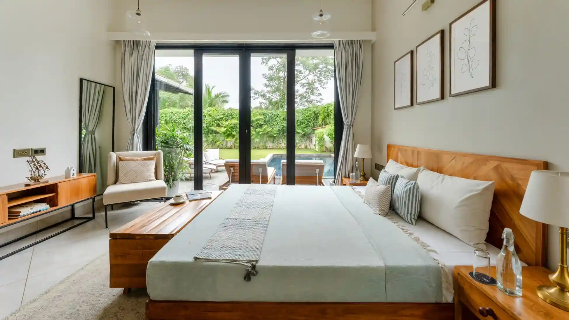 Bedroom 2 | Villa In Alibaug - Siena Villa B