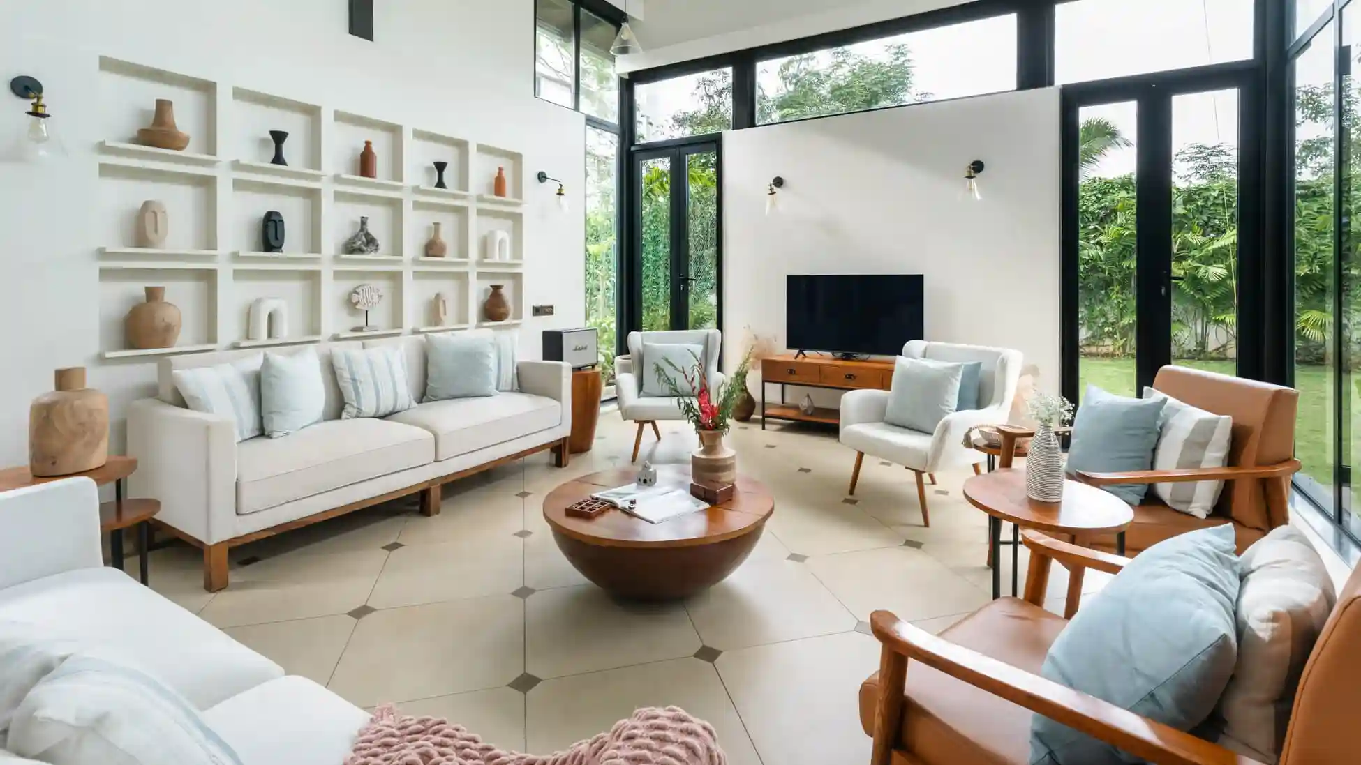 Private Living Area | Villa In Alibaug - Siena Villa B