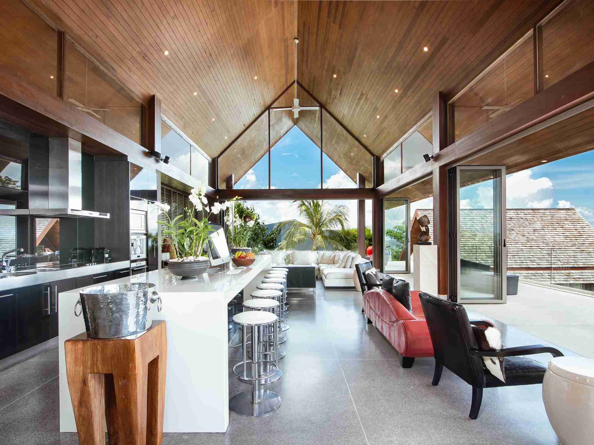 Villa Suralai - Living pavilion