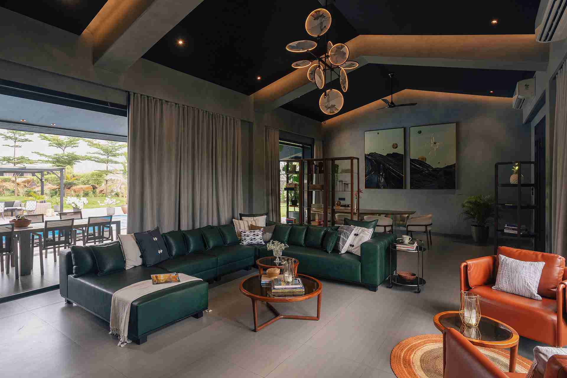 Uday Villa - Living area