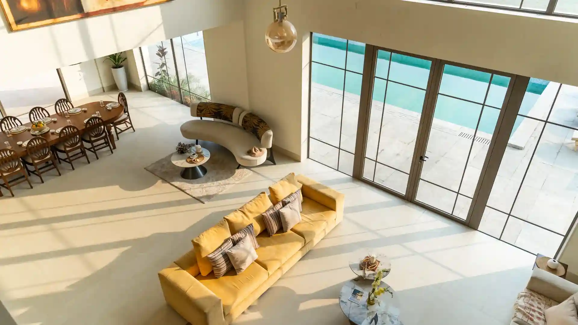 Luxury Living Area | Ushta Villa | Alibaug