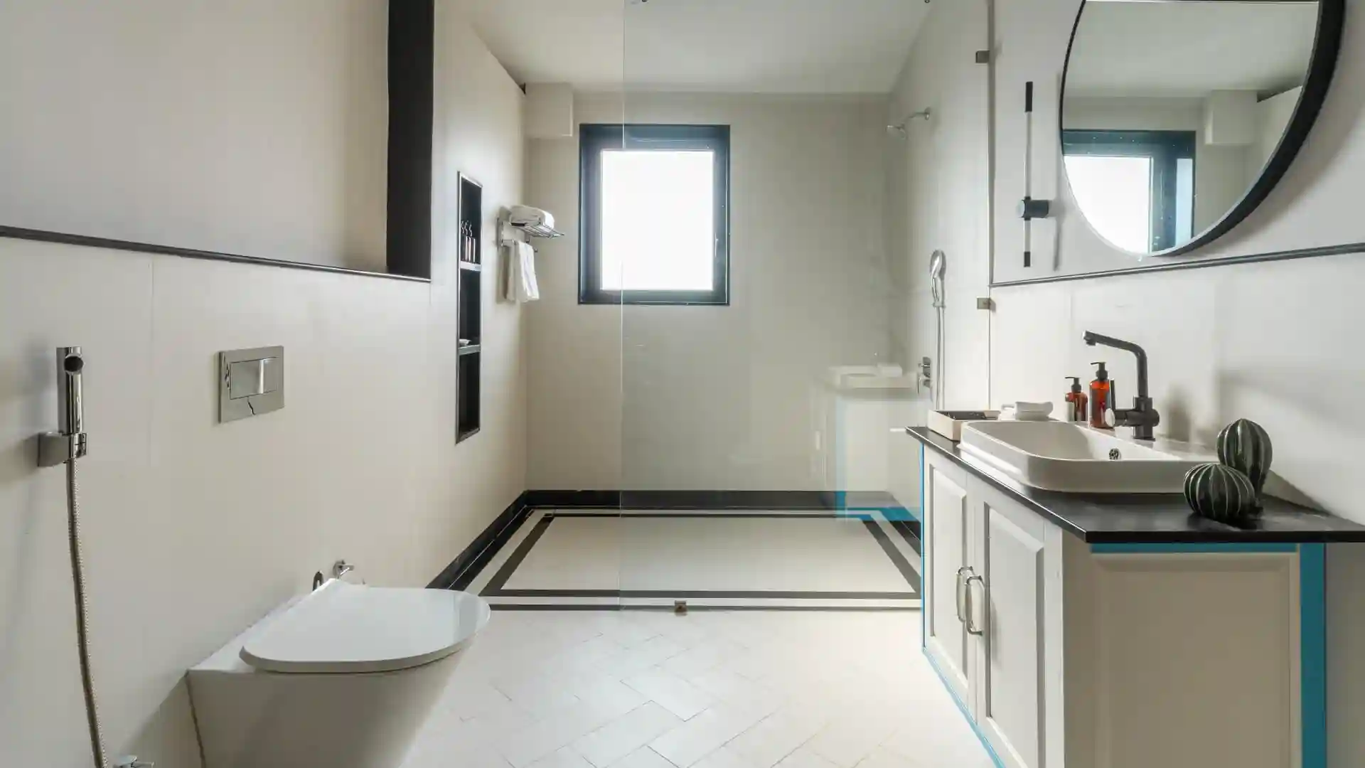 Bathroom 5 | Ushta Villa | Alibaug