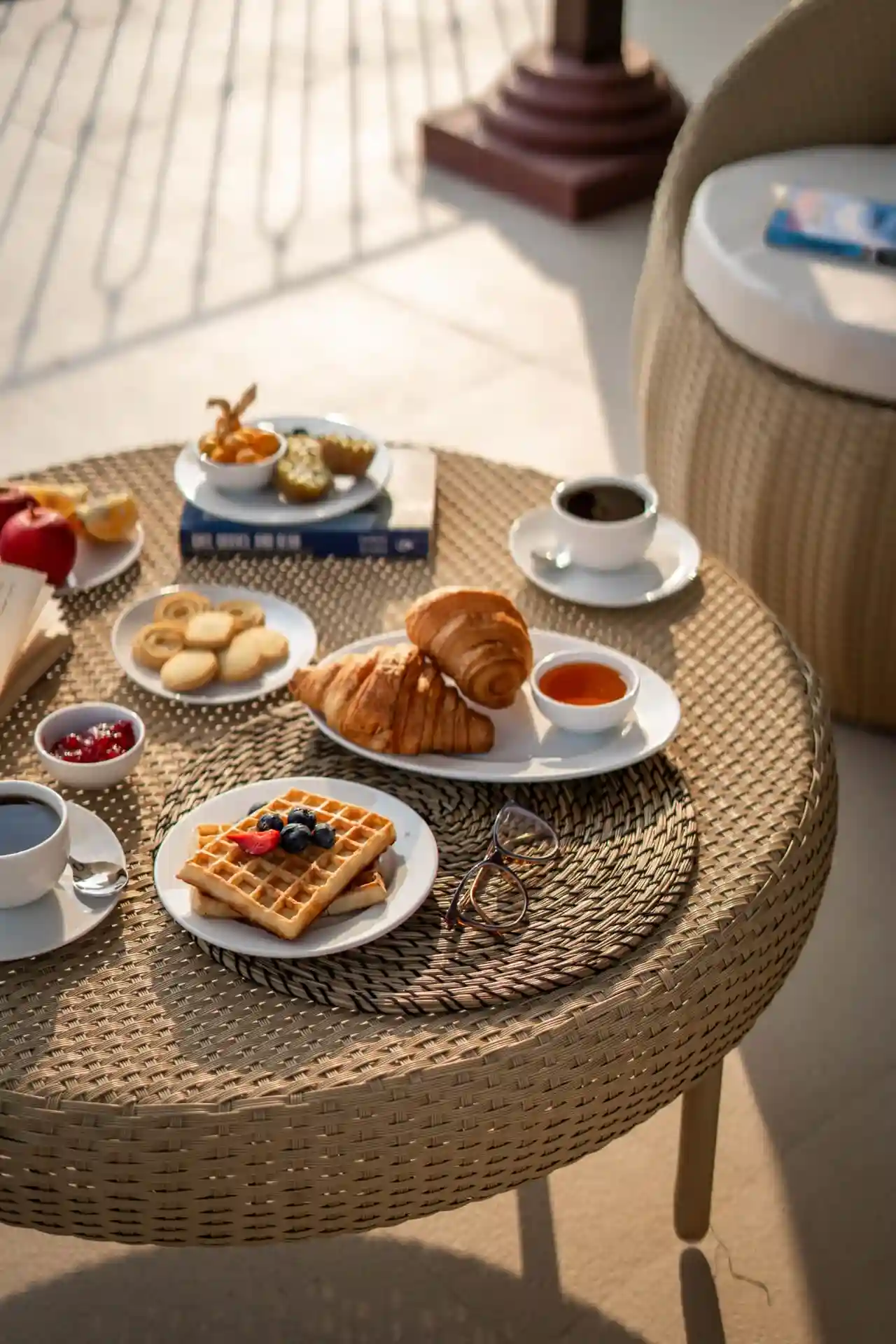 Breakfast on Terrace | Ushta Villa | Alibaug