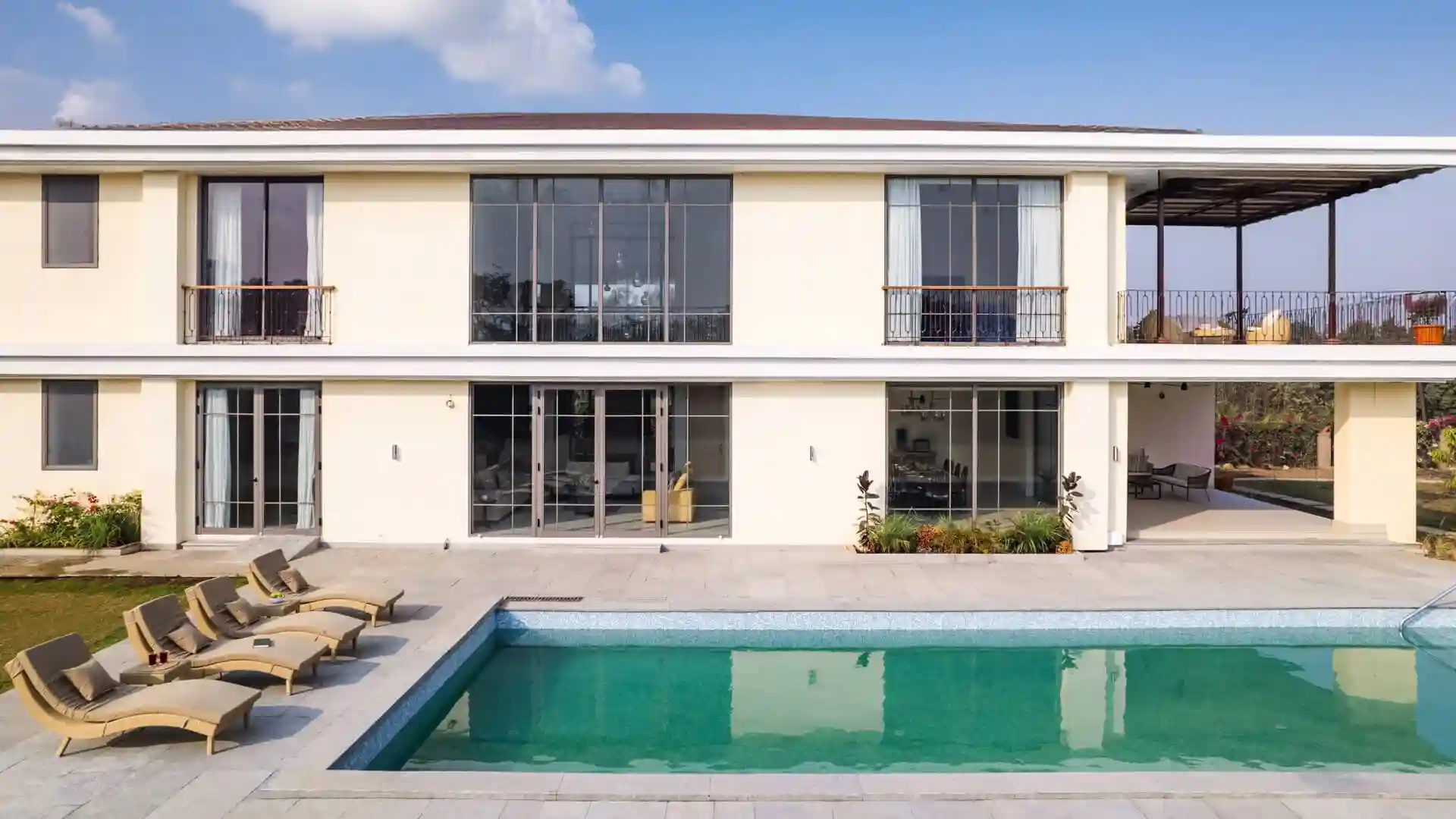 Swimming Pool | Ushta Villa | Alibaug