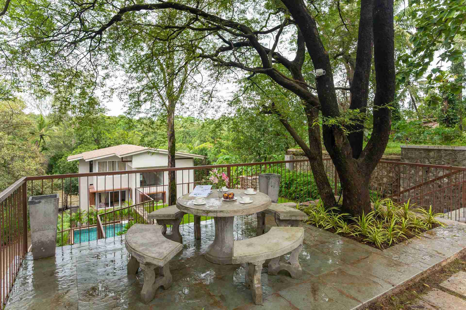 Villa Athini - Garden seating