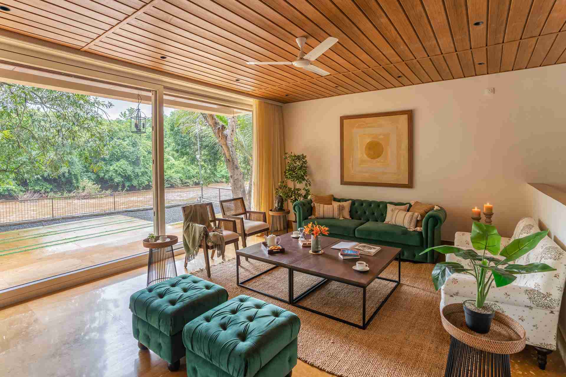 Villa Athini - Living area