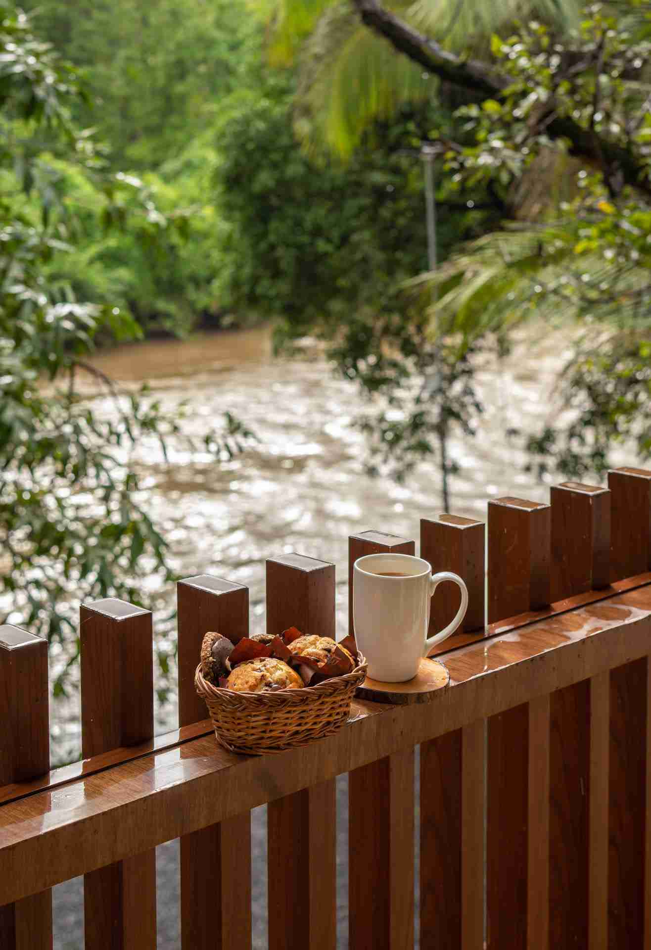 Villa Athini - River view from sit out